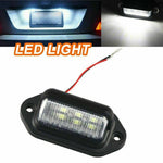 2PC 6LED License Number Plate Light