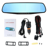 4.3'' FHD 1080P Dual Lens Front and Rear Mirror Camera