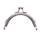 DIY Metal Coin Purse Clutch Bag Frame Kiss Clasp Mouth Clip Lock