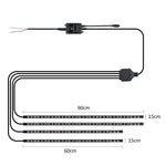 Exterior Car Underglow Lights RGB 5050 SMD LED - 12V - Remote/APP Control