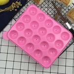 20 Hole Lollipop Silicone Mould