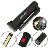 180 Degree Folding LED Work Lamp with Torch