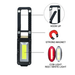 180 Degree Rotating LED Work Lamp with Torch - Type 1