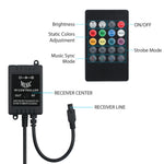 Exterior Car Underglow Lights RGB 5050 SMD LED - 12V - Remote/APP Control