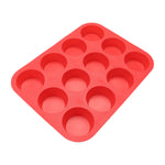 12 Cup Muffin Silicone Mould