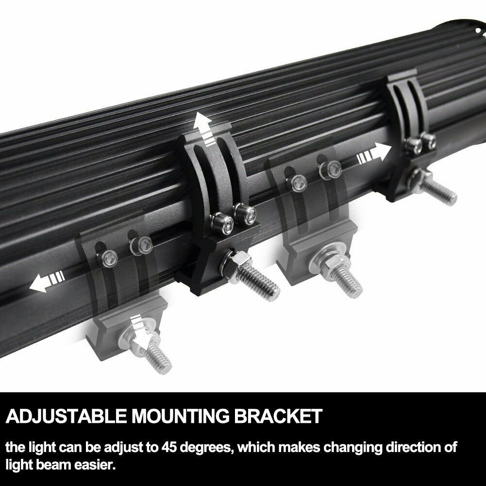 20" Tri Row Light Bar with Spot Lights