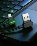 McDodo 90 Degree Charging Cable (Micro USB/USB C/Lightning)