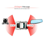 4.3'' FHD 1080P Dual Lens Front and Rear Mirror Camera