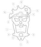 SOG MACV KEYCHAIN TOOL CONVENIENT 12 IN 1 MULTITOOL