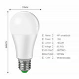 B22 E27 WiFi Smart LED Light Bulb for Alexa Google Home