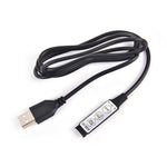RGB LED Strip Light 3 Key USB controller