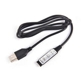 RGB LED Strip Light 3 Key USB controller